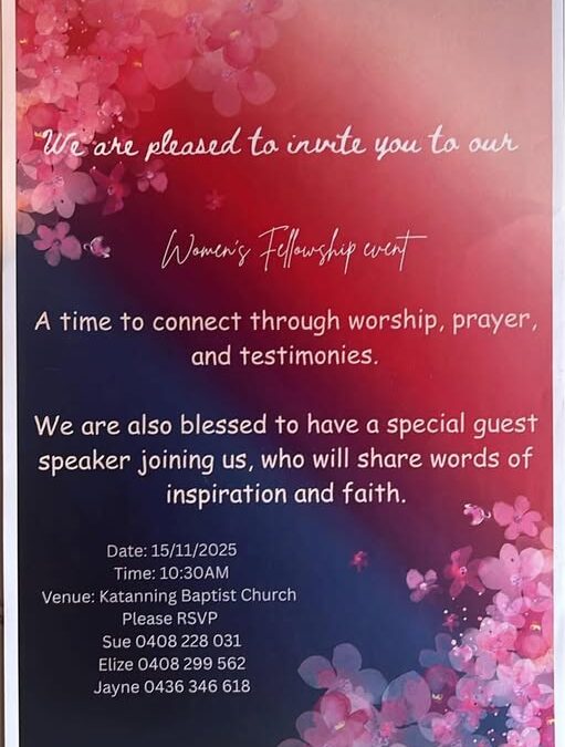 Women’s Fellowship Event